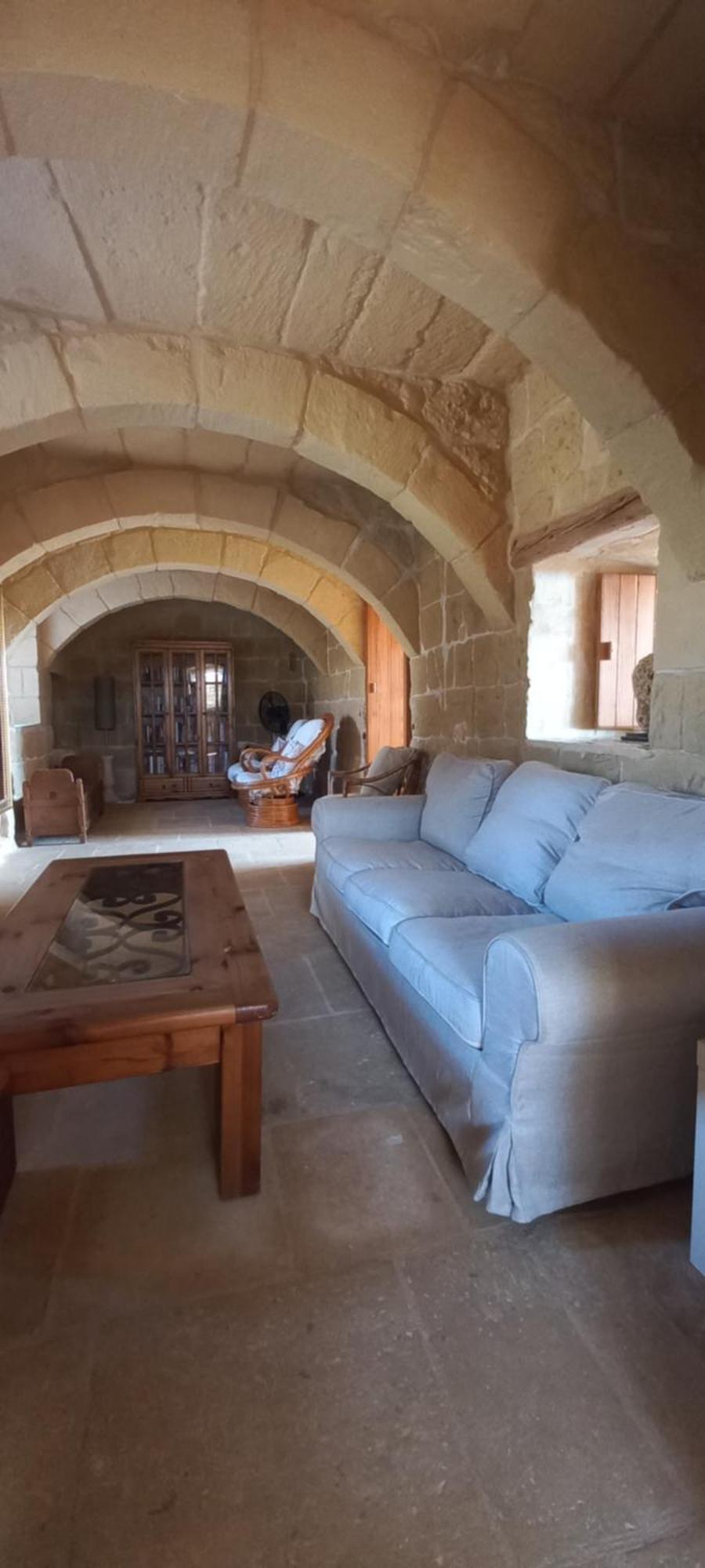 Dar Ta' Xmun - Idyllic Farmhouse With Pool, Garden, Seaview & Sunset San Lawrenz Exterior photo